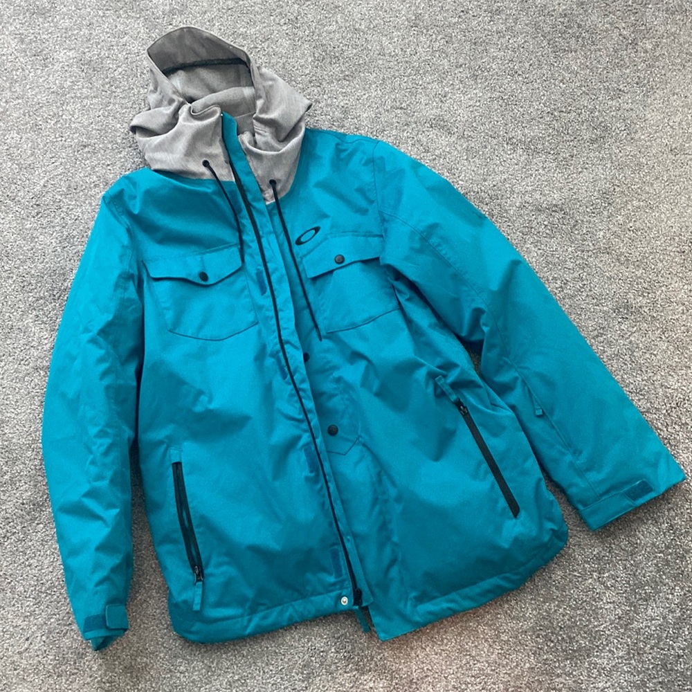 Oakley Biozone 10k Teal Jacket - Size Medium
